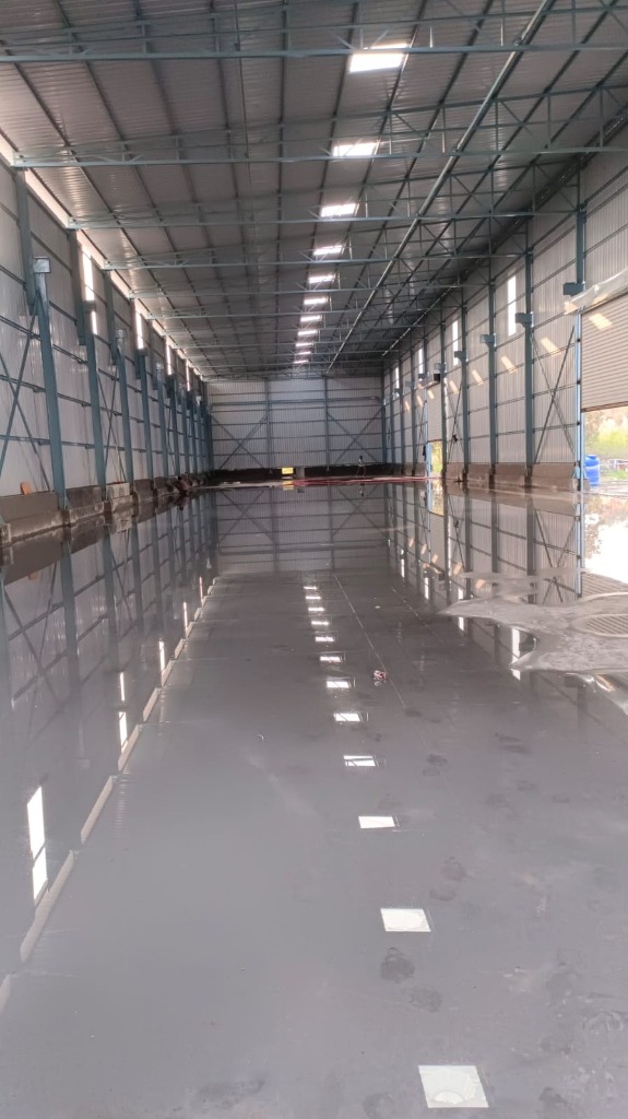 Completed Factory Shed Interior